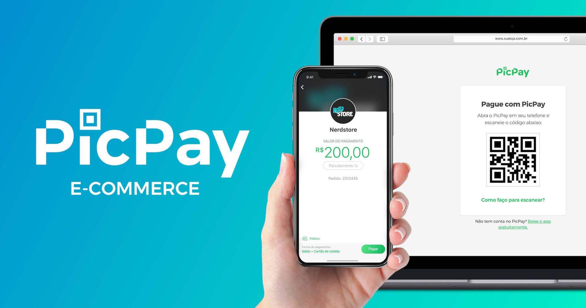 Agora você também pode aceitar PicPay